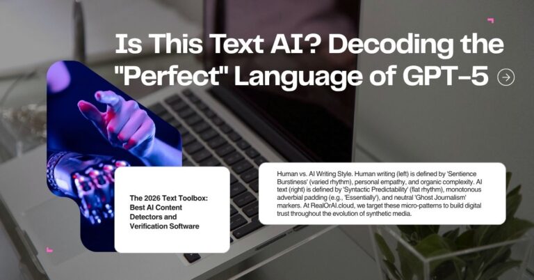 Is This Text AI? Decoding the “Perfect” Language of GPT-5